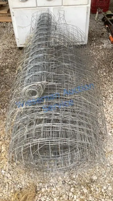 2x4 WELDED WIRE - 2 PARTIAL ROLLS