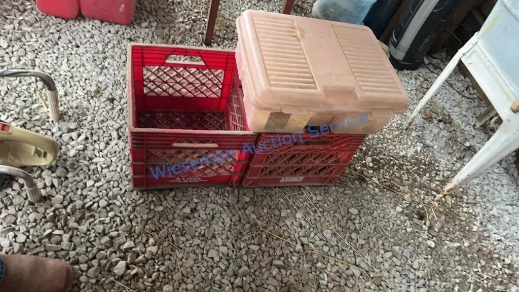 SEASHELLS, CRATES, ETC
