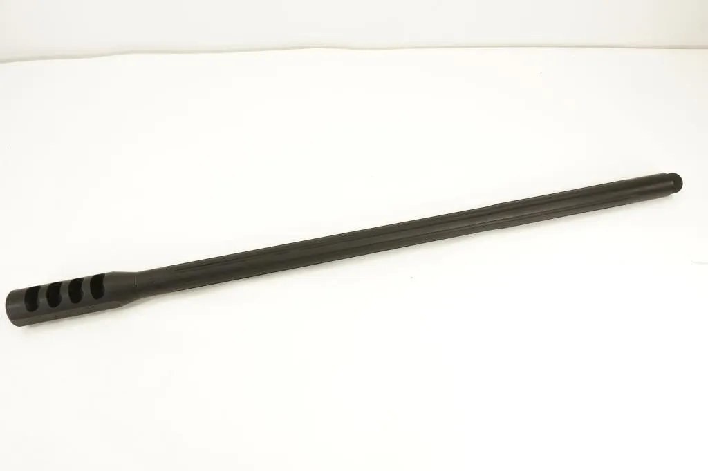 Fluted, Compensated, Thre .338 Lapua