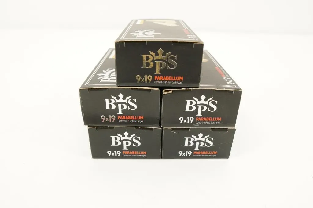 BPS 250 Rounds 9mm