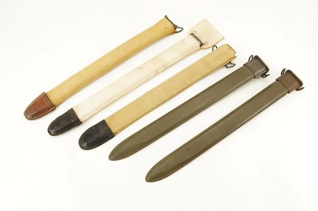 Bayonet Scabbard Lot