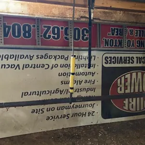 Dibond board sign 48" W x 96" L