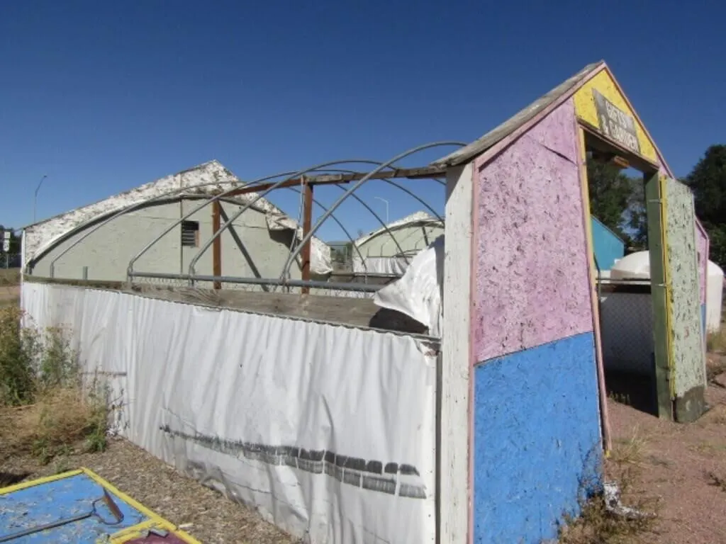 (2) Greenhouse Frames