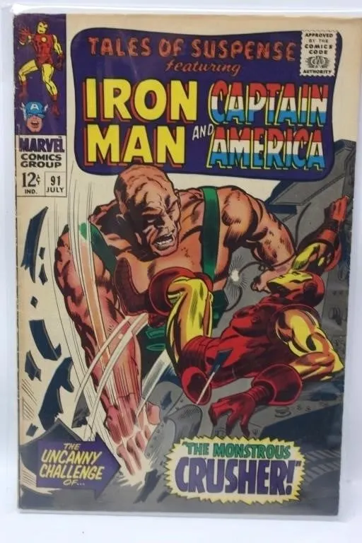 Tales of Suspense #91 Iron Man Captain America
