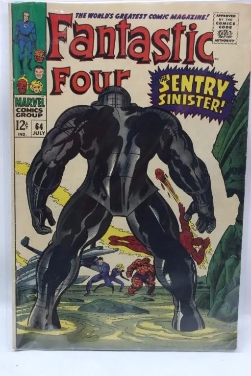 Fantastic Four #64 (Marvel, 1967) The Sentry