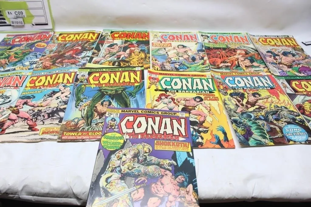 Marvel Conan the Barbarian Comic Lot