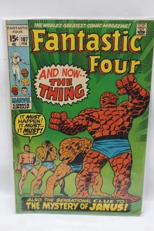 Fantastic Four #107 & #156 Marvel Comics Lot