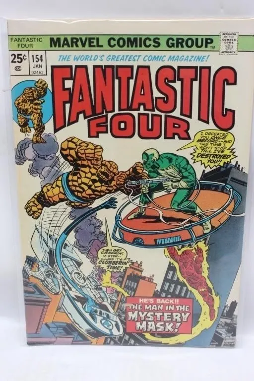 Fantastic Four #154 Marvel Comics (Jan 1975)