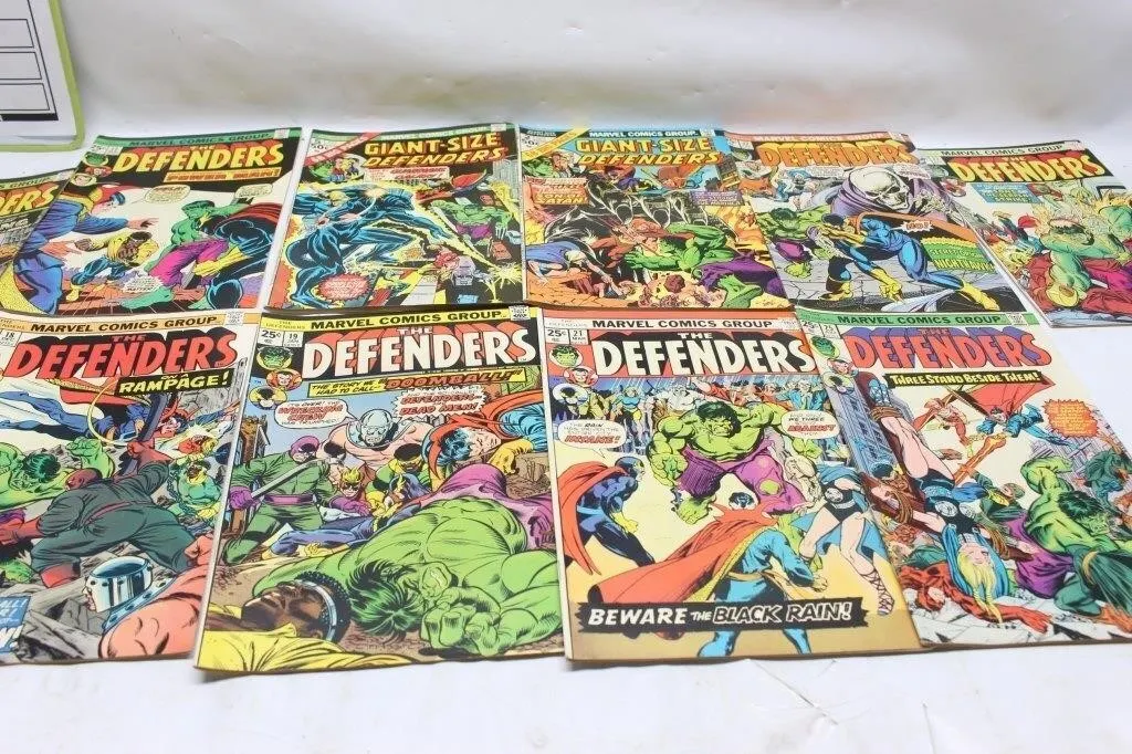 Marvel Defenders & Giant-Size Defenders Comic Lot