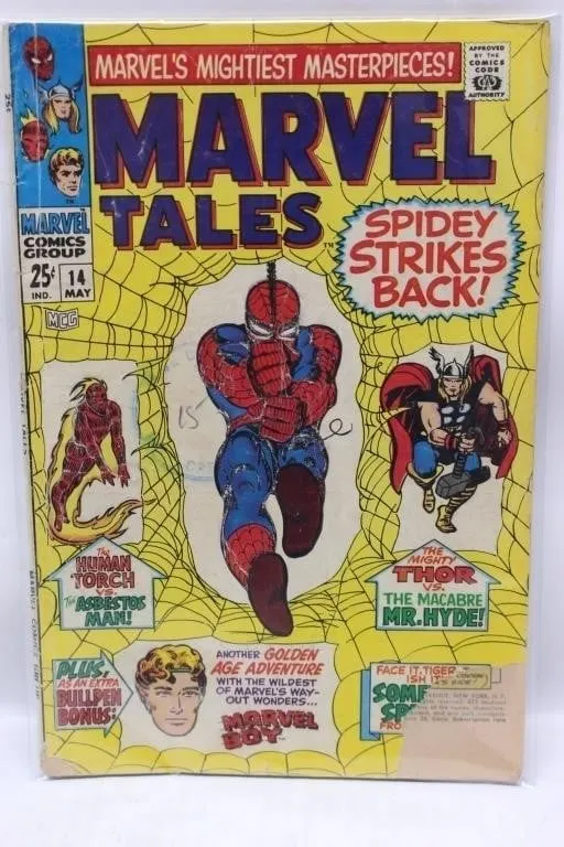 Marvel Tales #14 & Amazing Spider-Man #154 Comics