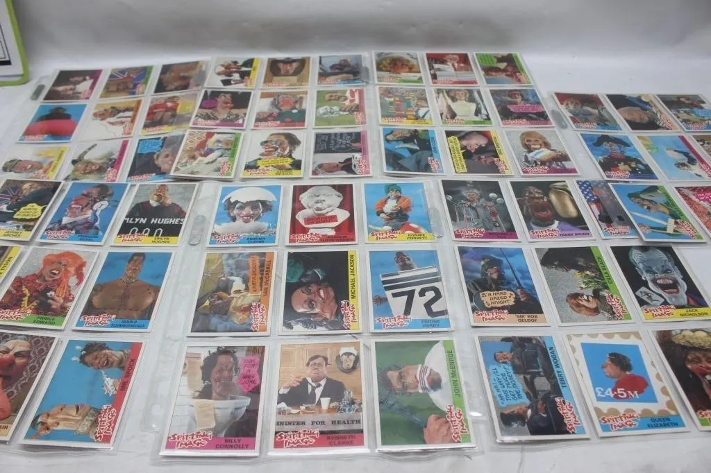 1990 Topps Spitting Image Trading Cards Lot
