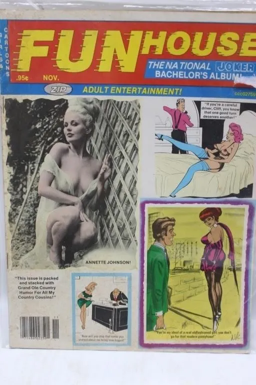 Vintage Fun House Adult Magazine, Nov. Issue