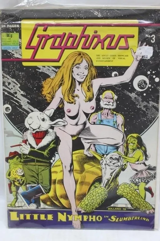 Graphixus No. 3 Adult Comix Magazine