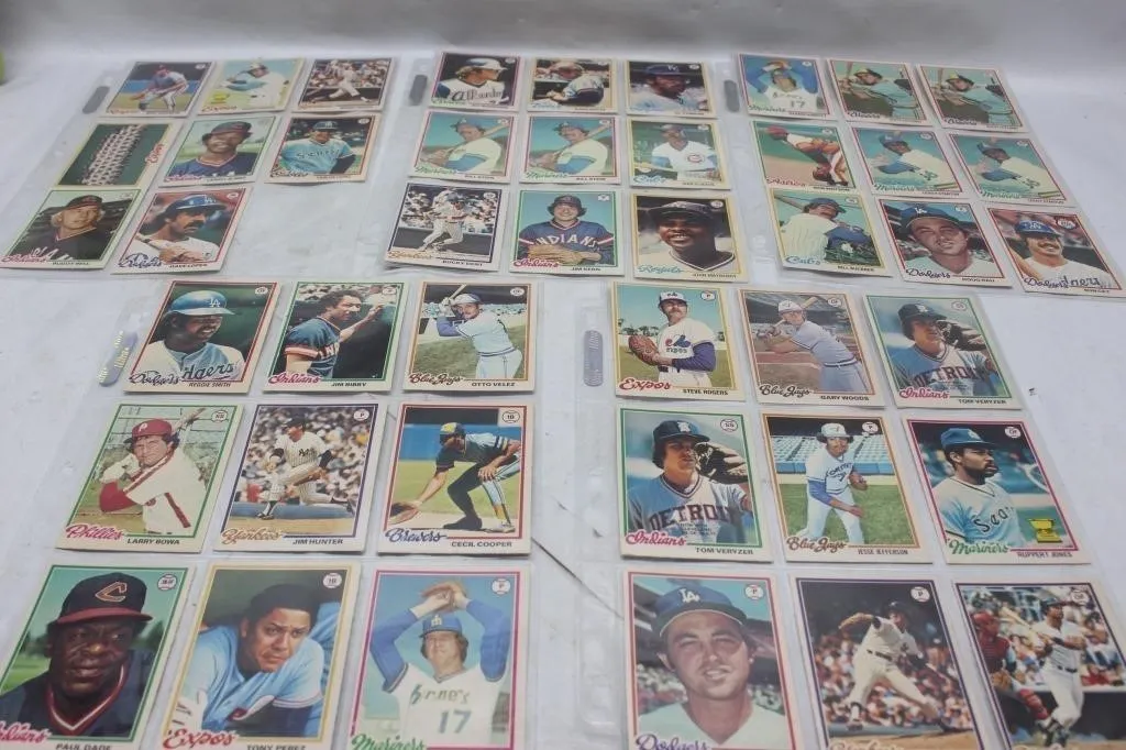 1978 Topps/O-Pee-Chee Baseball Card Lot
