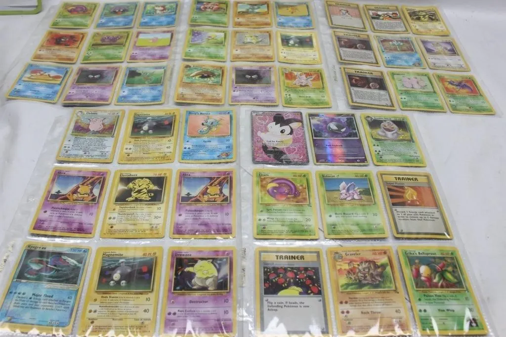 Pokemon Trading Card Lot, Vintage & Modern Mix