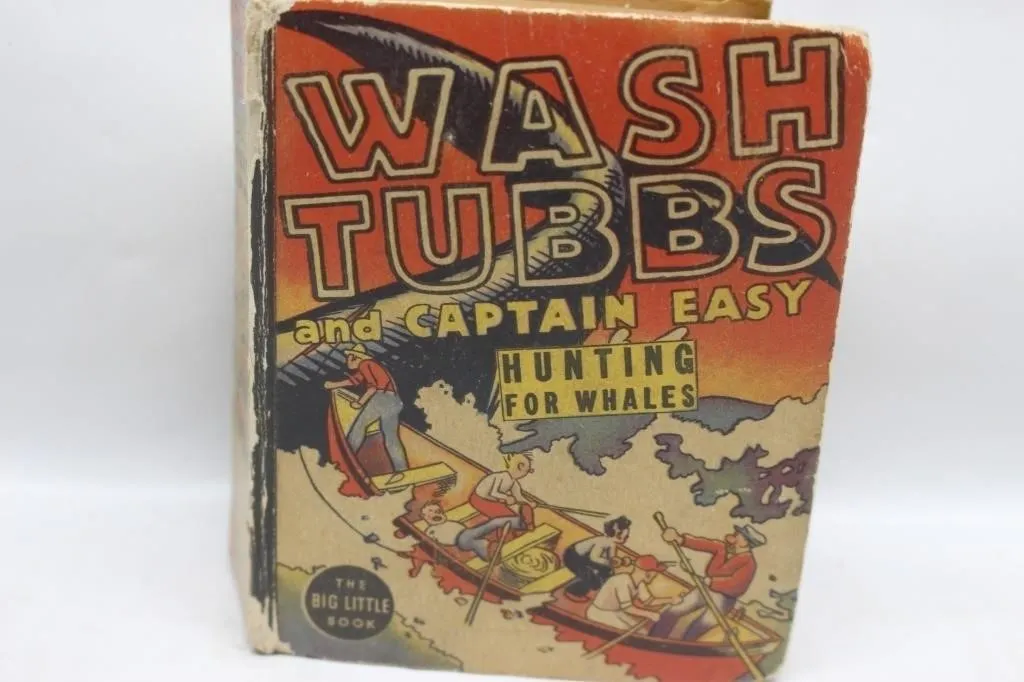 Big Little Book: Wash Tubbs & Captain Easy Hunting