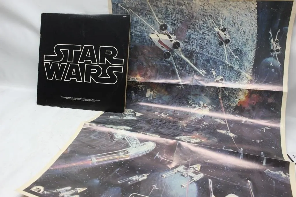 Star Wars Soundtrack LP with Poster Insert