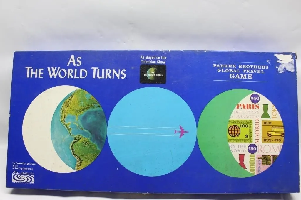 As The World Turns Parker Brothers Global Travel