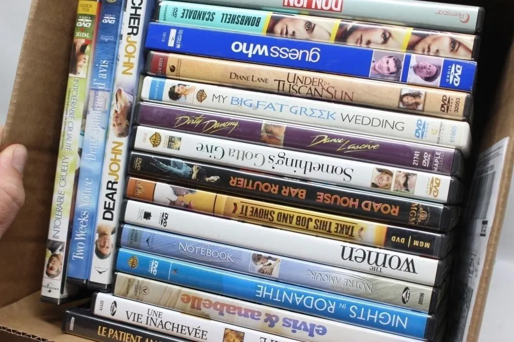 Assorted Romance/Drama DVD Movie Collection