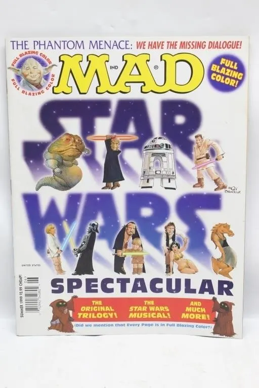 MAD Magazine Star Wars & Psylocke Marvel Mini-Bust