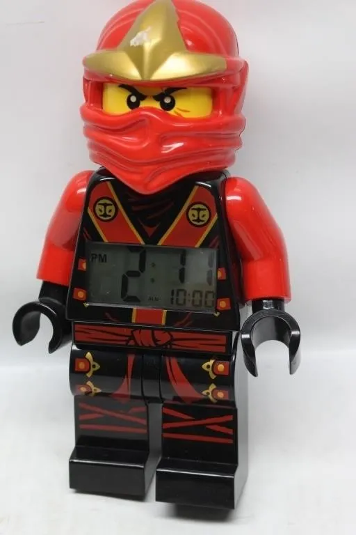 LEGO Ninjago Kai Minifigure Alarm Clock