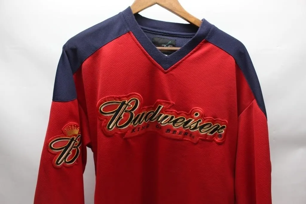 Budweiser King of Beers Hockey Jersey