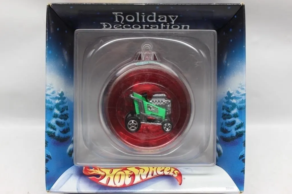 Hot Wheels Holiday Decoration Ornament - Hot Rod