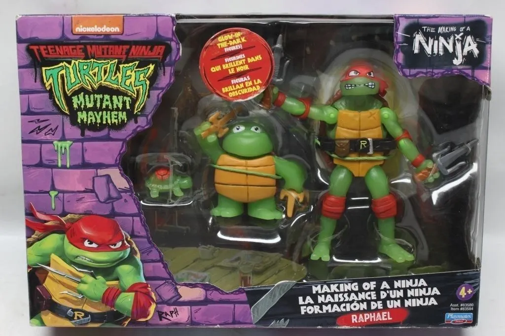 TMNT Mutant Mayhem Raphael Making of a Ninja