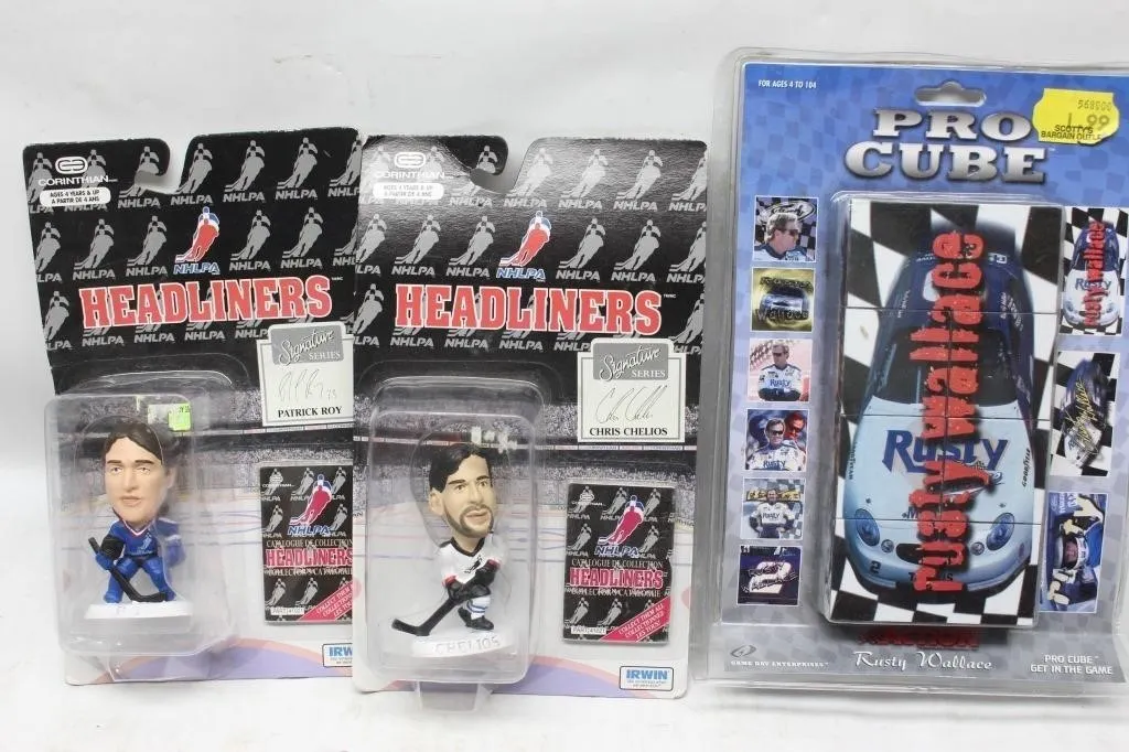 NHLPA Headliners Roy & Chelios + Pro Cube Wallace