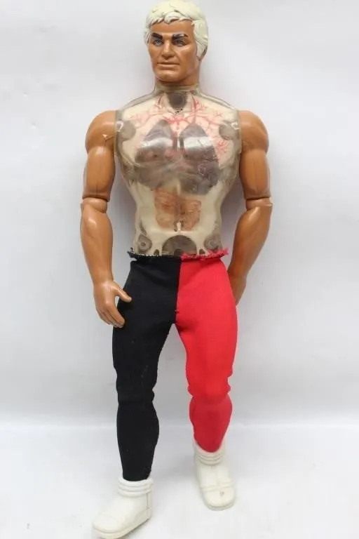 1976 Mattel Vintage Action Figure, See-Through