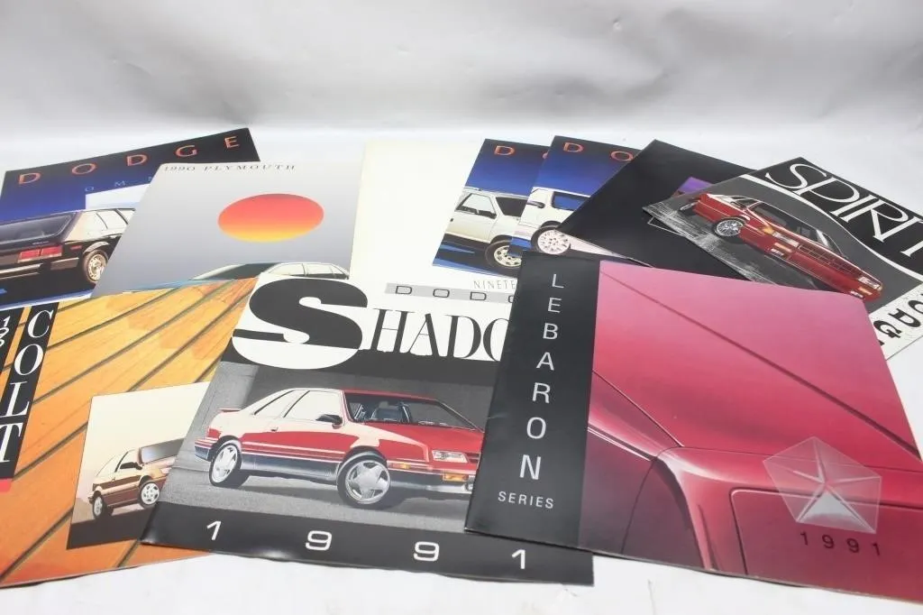 Dodge/Plymouth/Chrysler 1990-91 Dealer Brochures