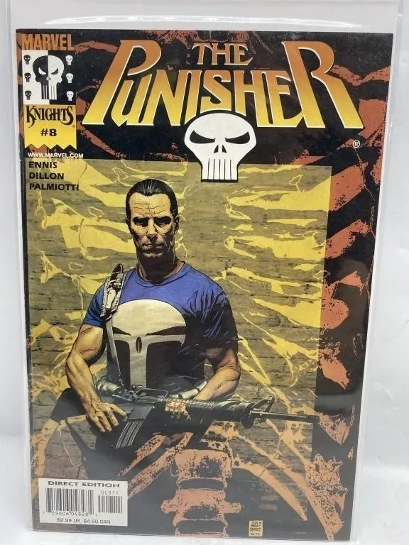 The Punisher #8 Marvel Knights comic