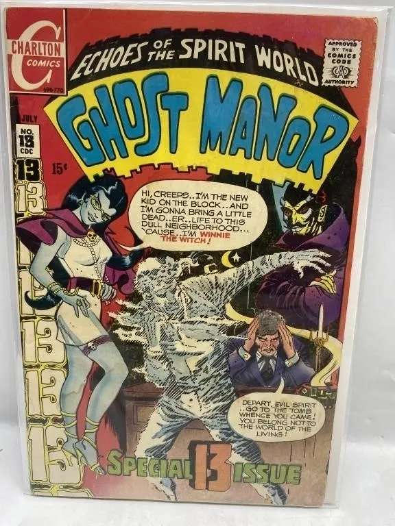 Charlton Comics Ghost Manor No. 13 Special Issue