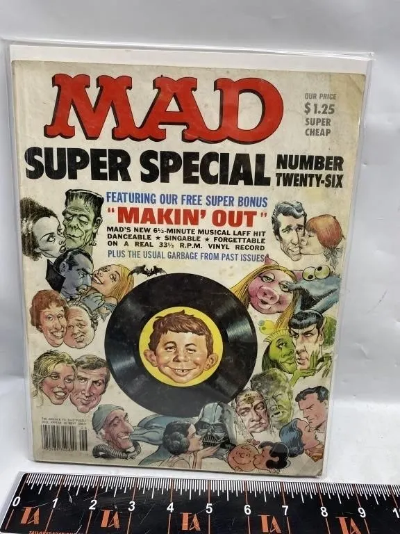 MAD Magazine Super Special #26 w/ Vinyl Record