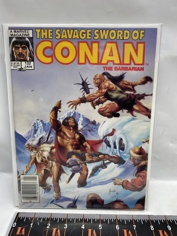 Savage Sword of Conan #132 Marvel Magazine