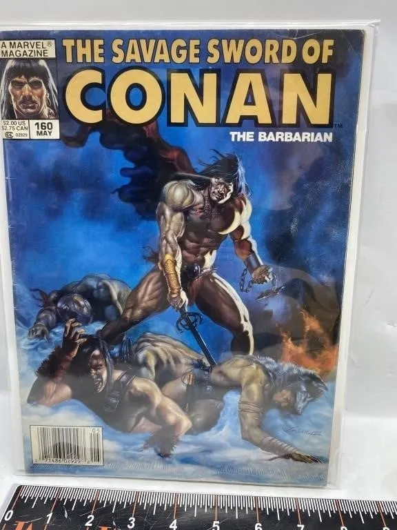 Savage Sword of Conan #160 Marvel Magazine