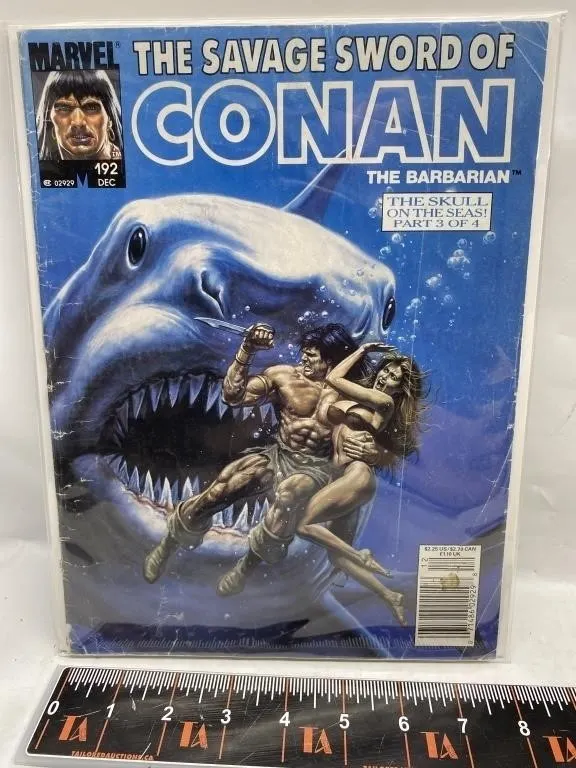Savage Sword of Conan #192 Marvel Magazine
