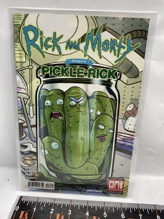 Rick and Morty comics: Pickle Rick #1 & HC Book 3