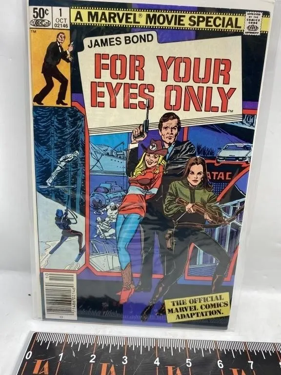 James Bond For Your Eyes Only Marvel Comic #1