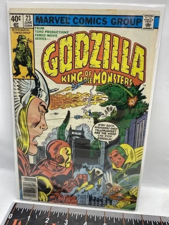 Godzilla King of the Monsters #23 Marvel Comic