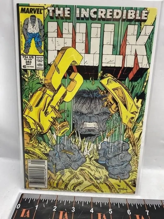 Incredible Hulk #343 Comic Book (McFarlane, 1988)