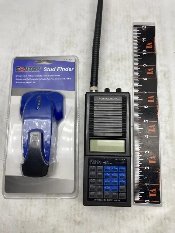 Sontax Stud Finder & Realistic PRO-34 Scanner