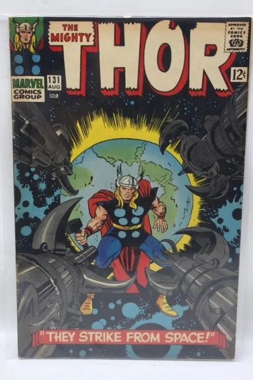 Thor #131 & Amazing Spider-Man #53 Comics