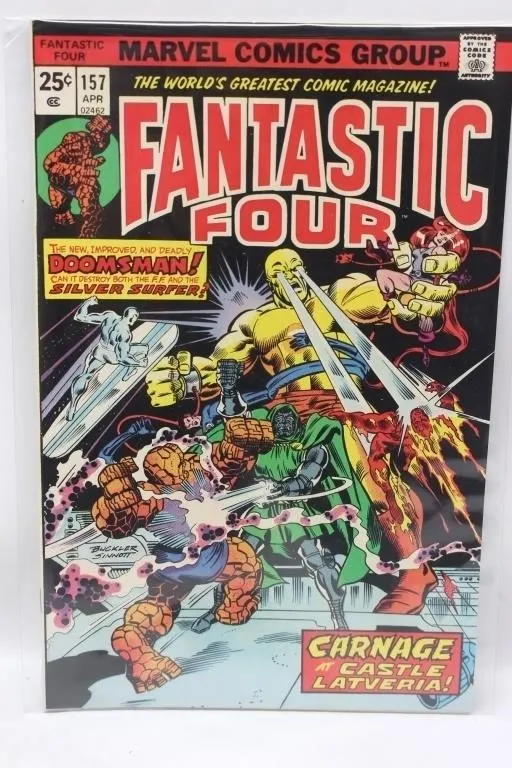 Fantastic Four #157 Marvel Comics Group 1975