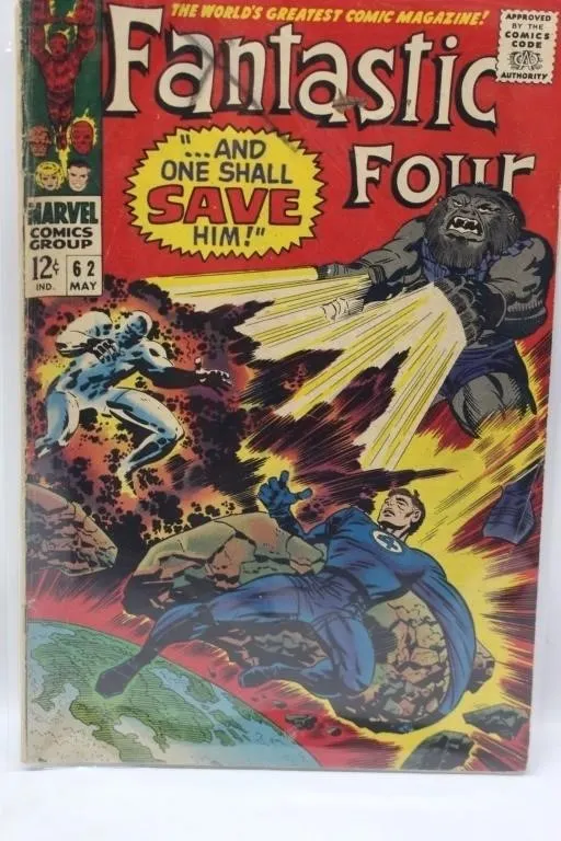Fantastic Four #62 Marvel Comic