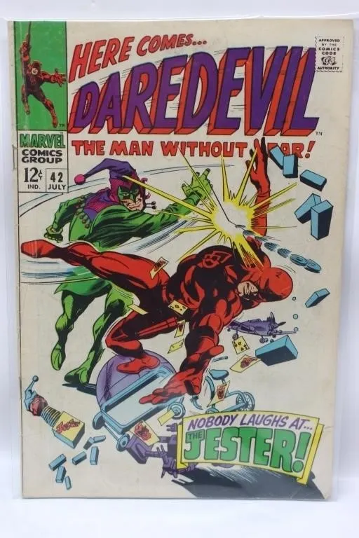 Daredevil #42 (Marvel, 1968) 'The Jester'
