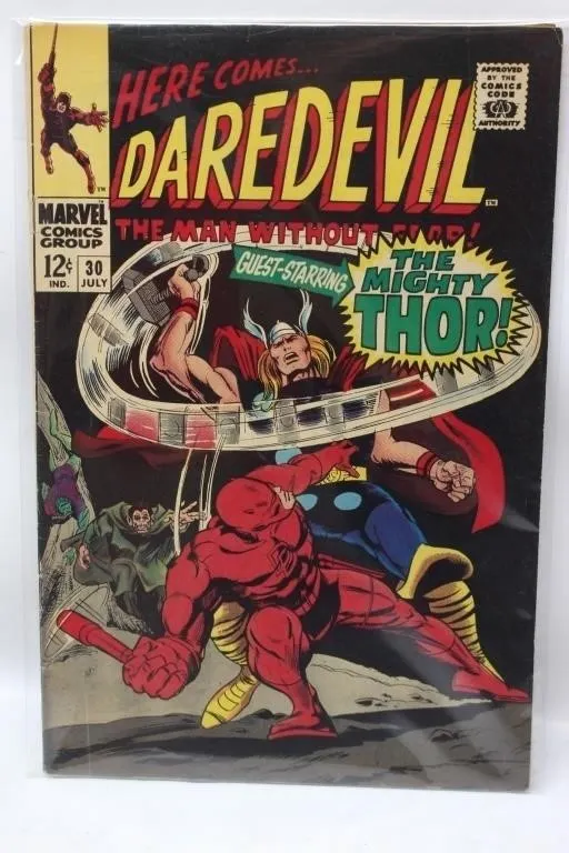 Daredevil #30 (Marvel, 1967) w/ Thor