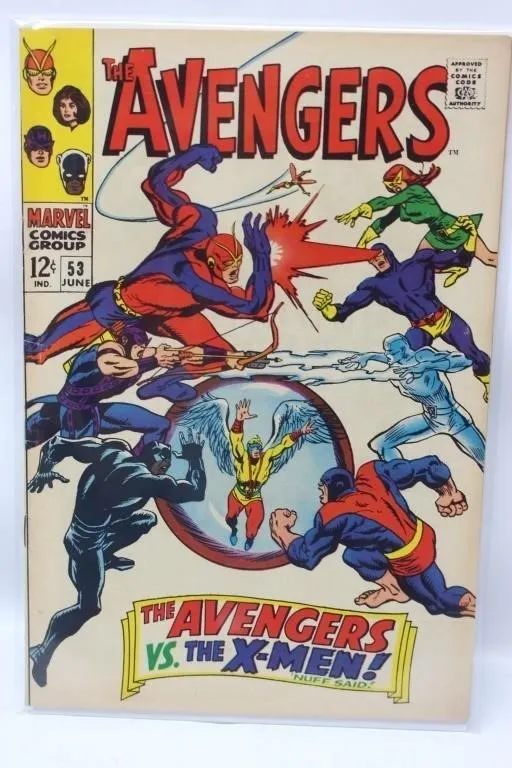 The Avengers #53 (Marvel, 1968) Avengers vs. X-Men