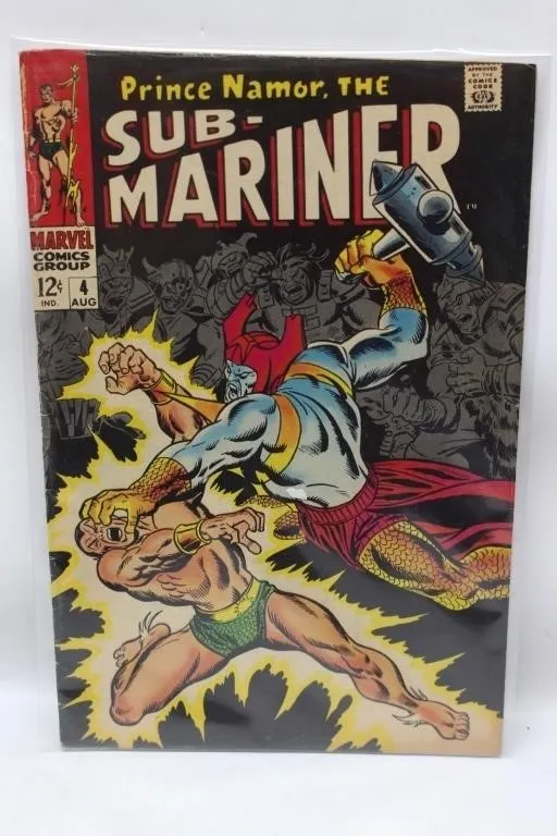 Sub-Mariner #4 Marvel Comics (1968)