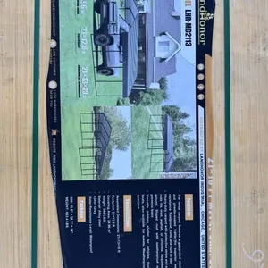 LandHonor LHR-MC2113 21'x13' Metal Carport